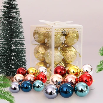 12tk Jõulud Palli Christmas Tree Teenetemärgi Kaunistused Home Decor Jõulud Rippuvad Ripats Uus Aasta Decor Tarvikud