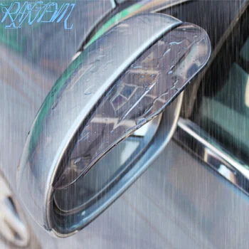 2tk Car Styling Rearview mirror vihma kulmude jaoks Peugeot RCZ 206 207 208 301 307 308 406 407 408 508 2008 3008 4008 5008