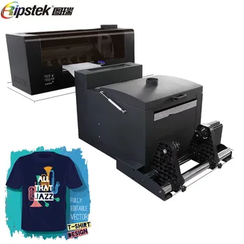 a3 uv dtf printer xp600 a3 uv printer ep l1800 dtf printeriga, millel on üksik juht või kahe inimese kohta t-särk