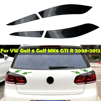 Auto Esitulede Taga Tulede Kulmu Silmalaud Katab Kleebise Sisekujundus Volkswagen VW Golf 6 Golf MK6 GTI R 2008 2009 2010 2011 2012