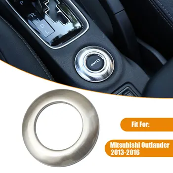 Auto Tarvikud Roostevabast Terasest 4WD Nupp Kaunistamiseks Auto-stiil Mitsubishi Outlander 2013 2014 2015 Auto Tarvikud