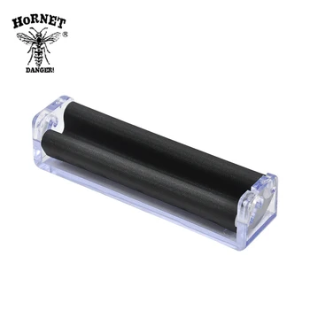 Hornet Plastikust Läbipaistev Must Sigaret Valtspinkide Rull 110MM Paber Handroller Jooksva Vahendid Sigaret Tegija