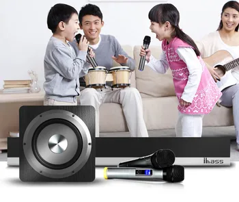 IBASS 61K Bluetooth-Soundbar Mikrofon Surround sound home theater 6 üksus integreeritud Bluetooth Kõlar Ainult soundbar