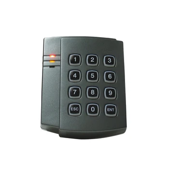 Kontrolli klaviatuuri kaardi lugejad, RFID 13,56 mhz 12v Wiegand IC lähedus kaardi lugeja ukse juurdepääsu