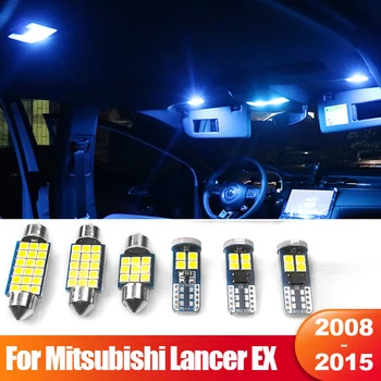 Näiteks Mitsubishi Lancer EX 2008 2009 2010 2011 2012 2013 2014 2015 4tk Auto LED Interjööri Lugemine Lamp, Pagasiruumi Valgus Tarvikud