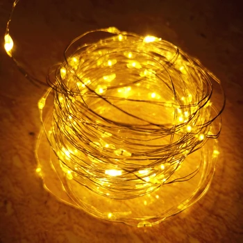 Uus 8modes LED Haldjas String Tuled Jõulud Vanik Veekindel Lamp Kaunistused Koju Aed Decor Väljas Puhkus Valgustus