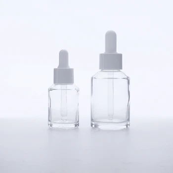 10TK 30Ml 60ML läbipaistvast Klaasist Pudel Tilguti Fillable Tühi Kosmeetika pakendikonteinerite Viaali eeterlik Õli Pudelit
