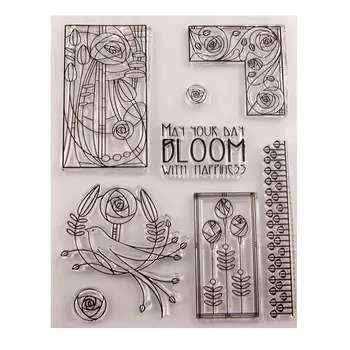 1tk Selge Tempel Käsitöö Bloom koos Õnne Lilled Templite Kaardi Tegemise Kaunistus ja DIY Scrapbooking Paber Käsitöö
