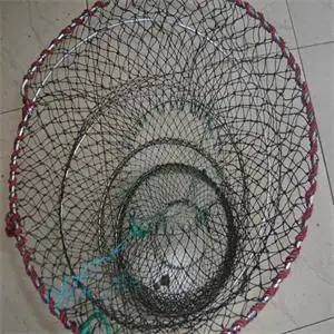 30x50cm Saadaval Kokkupandav Fishing Net Salehomaari Krevetid Jõevähk Krabi Silma Sööt on Lõksu Püüdja