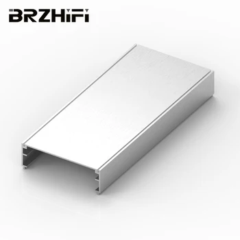 BRZHIFI 6061 Alumiinium Profiili Extrusions Mööbli Kaunistamiseks Audio Võimendi Elektrooniliste Seadmete Aanodized Alumiinium