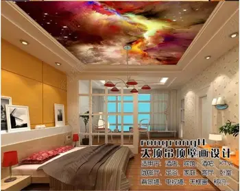 Custom foto 3d tapeet lae-seinamaal Akvarell taevas pilved elutuba home decor 3d tapeet seina murals seinad 3d