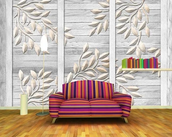 De Papel parede 3d reljeef leaf premium hall puit tera tapeet,elutoas tv seina magamistoas seina paberid home decor seinamaaling