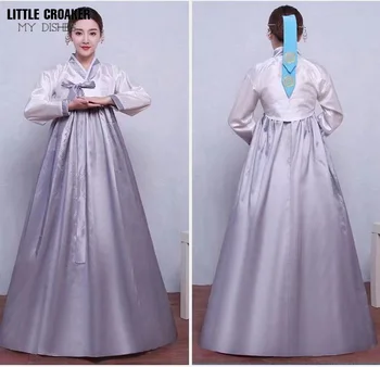Hanbok Folk Naiste Rahvarõivaid Korea Elegantne Kleit Princess Palace Ehted Korea Emboridery Õie Staadiumis Täitmiseks