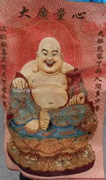 Hiina Boutique collection on Thangka tikandid Maitreya Buddha skeemi