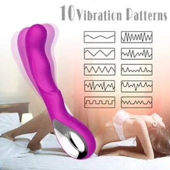 Kohapeal Kliitori Stimulaator Koos 10 Vibratsioon Patterns Kliitori Eesnäärme Messager Stimulatsiooni,täiskasvanud Sugu Mänguasjad, Naiste Paar