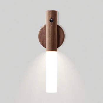 LED Öösel Tuled Magamistuba, Infrapuna-Liikumisandur Kerge Traadita USB-Laetav Öö Lambi Öö Kaasaskantav Kapp Seina Lamp