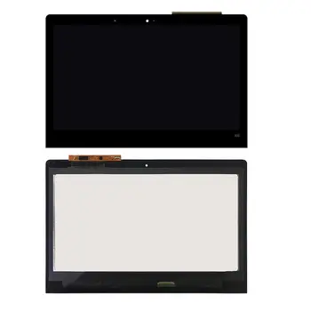 Lenovo Jooga 900 13ISK2 4 PRO 3200x1800 LCD Puutetundlik Assamblee Raam Must digiteeritud bezel paneel 5D10K26887 LTN133YL03