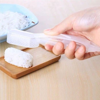 Nigiri Sushi Hallituse Onigiri Riis Ball Maker Sõjalaev Sushi Hallituse Bento Ovaalne Riisi Palli Tegemist Hommikusöök Köök Tööriistad Lihtne Sushi Komplekt