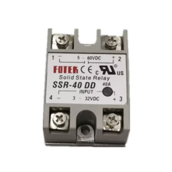 SSR-40DD sisend 3-32VDC väljund, 5-60VDC FOTEK solid state relee ssr40dd