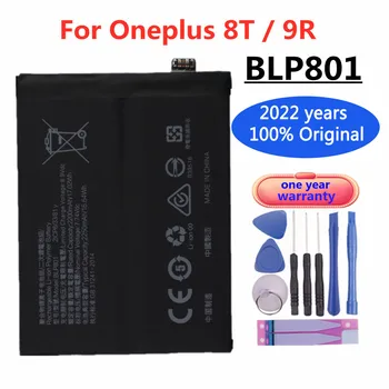 Uus BLP801 Originaal Telefoni Aku OPP 1 + Oneplus 8T 9R Ehtne Asendamine Aku 4500mAh High Capacity Bateria Patareid