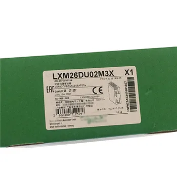 Uus originaal Lexium 26 AC-servo-drive LXM26DU02M3X