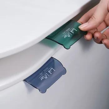 Wc kaane aplikaator leibkonna kaasaskantav klapp avaja sanitaar-käepide wc kaane käepide avaja vanni iste sucktion pjedestaal