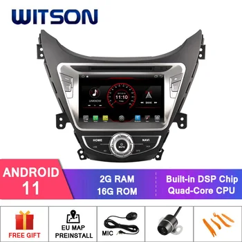 WITSON Android 11 2 GB RAM, 16 GB FLASH AUTO RAADIO HYUNDAI ELANTRA 2010-2013 Auto Multimeedia Mängija, Stereo AutoAudio GPS Navigati